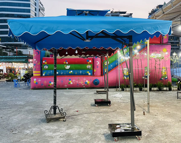 Dù lệch tâm vuông 2.5m