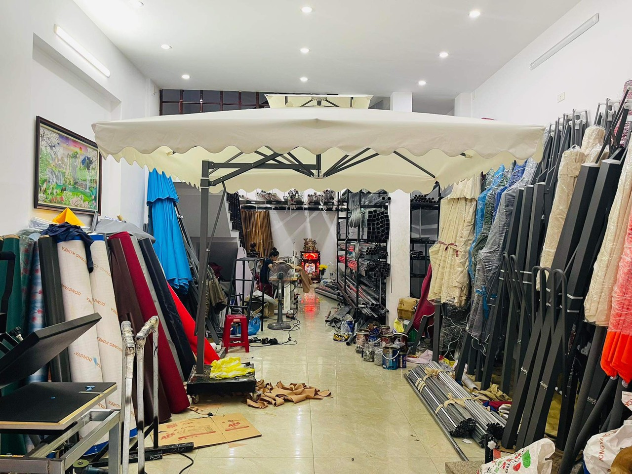 Sửa chữa dù che – Thay linh kiện dù che Đà Nẵng
