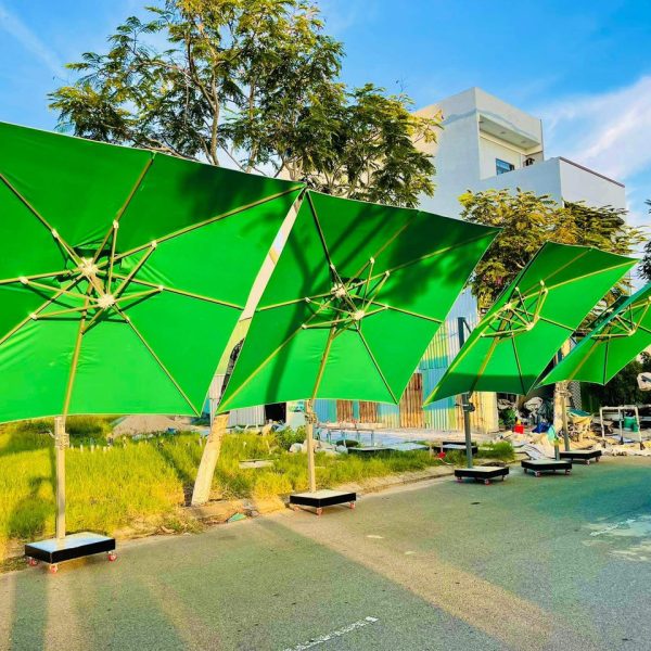 Dù che nghiêng 3m hệ tay quay