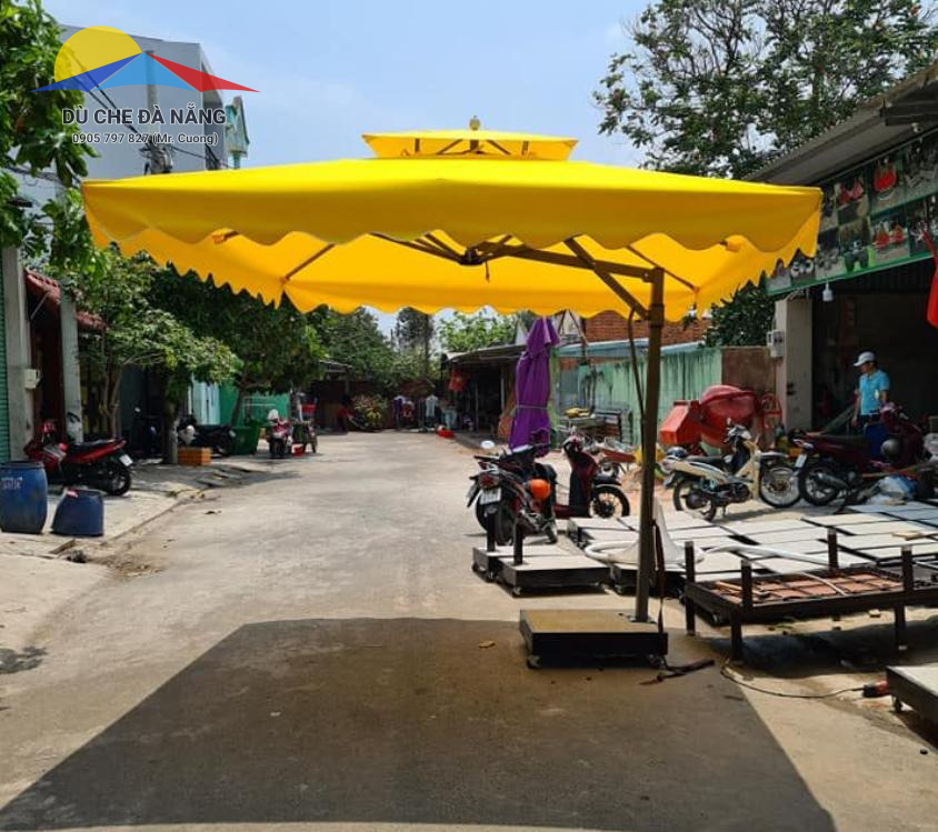 Dù che đẹp tại Đà Nẵng – Thiết kế, lắp đặt theo yêu cầu