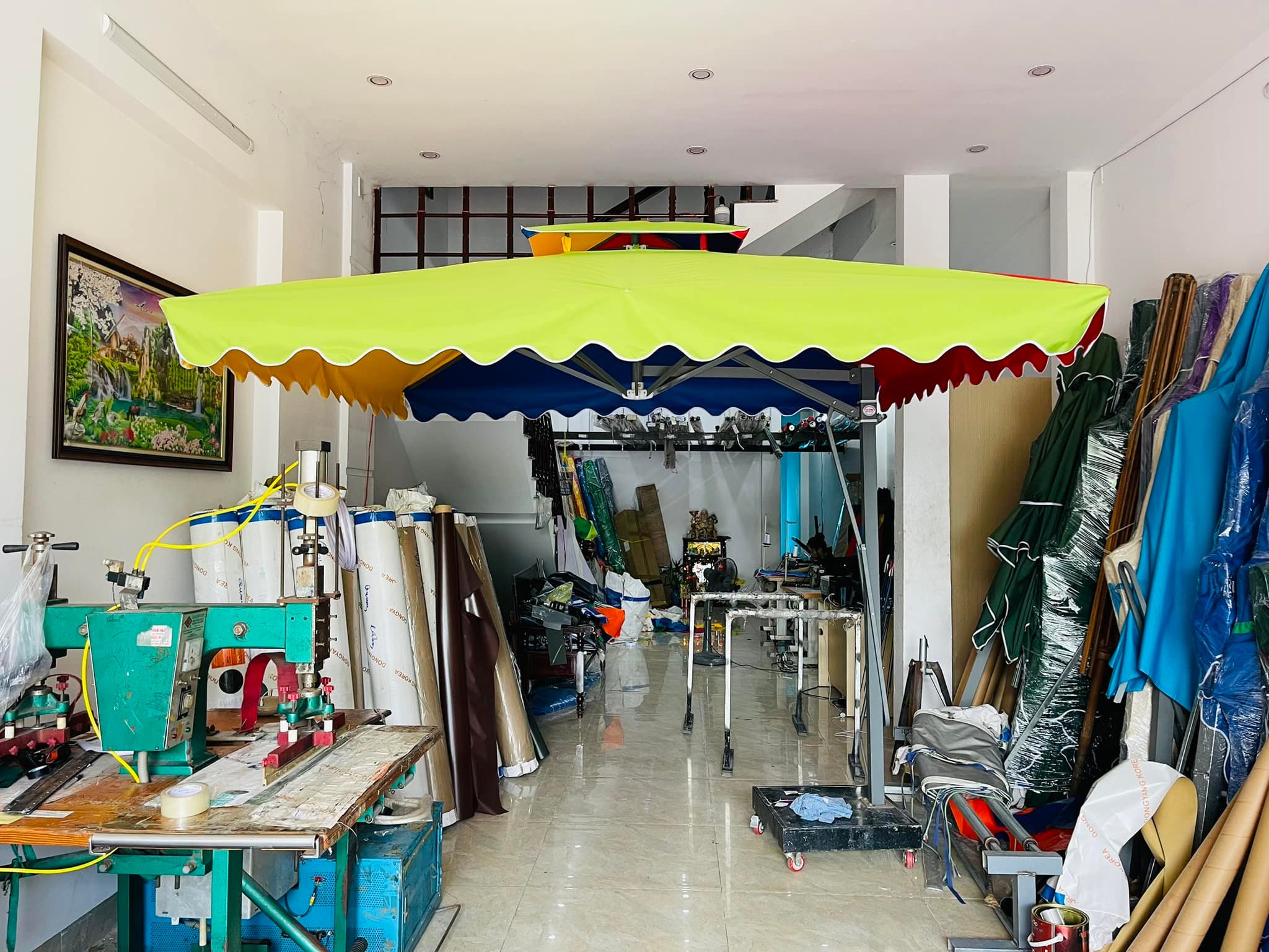 Mẫu dù che giá rẻ được sử dụng phổ biến nhất tại Đà Nẵng