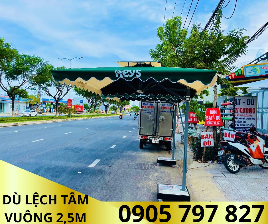 Dù che đẹp tại Đà Nẵng – Hỗ trợ lắp đặt tận nơi nhanh chóng