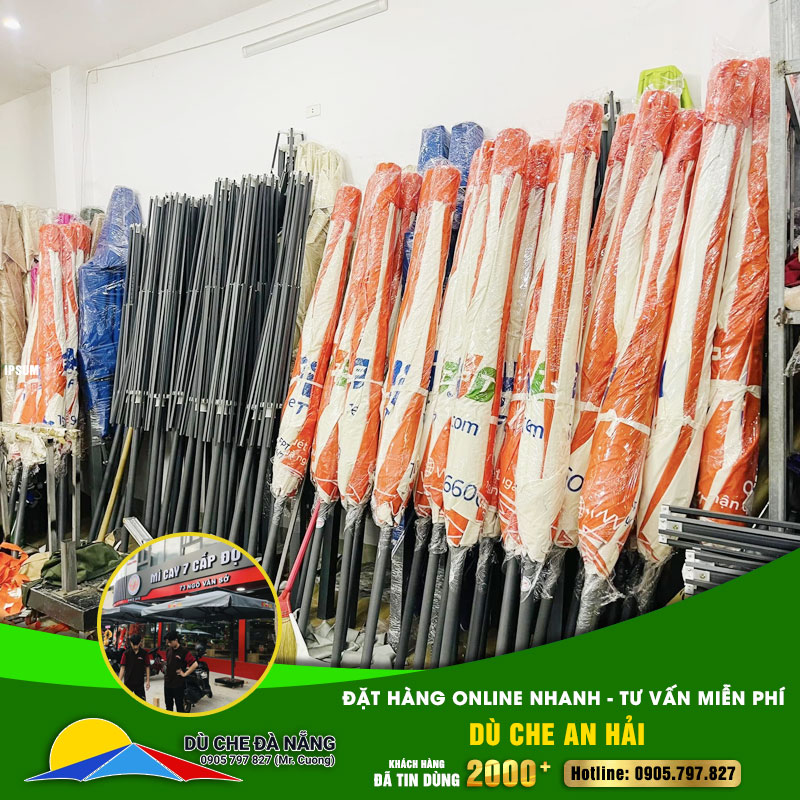 Dù che An Hải: Đặt hàng online nhanh – Tư vấn miễn phí