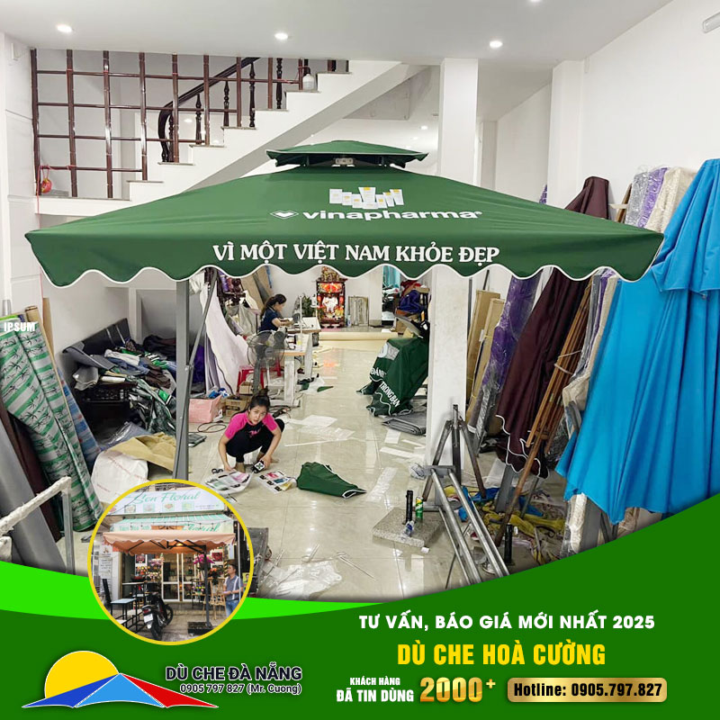 Dù che Hoà Cường: Sản phẩm chất lượng – Tư vấn, báo giá mới nhất 2025